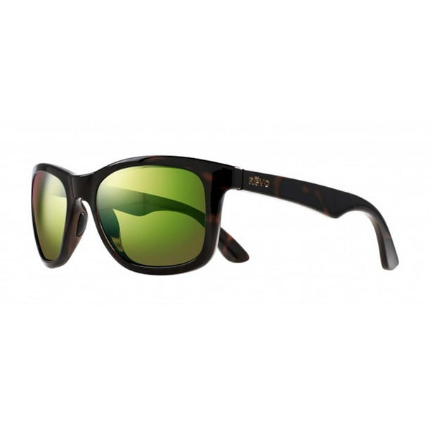 Tortoise Frame with Terra Lens Revo Huddie RE 1000 12 BR Polarized Sunglasses